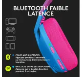 Micro Casque Logitech G435 Bleu Wireless Lightspeed Gaming