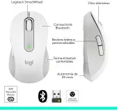 Souris Logitech Signature M650 Blanc Bluetooth