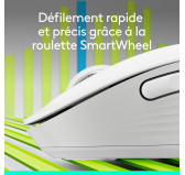 Souris Logitech Signature M650 Blanc Bluetooth