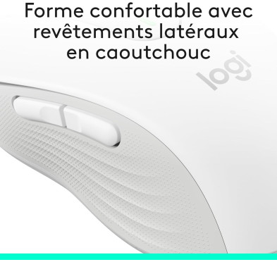 Souris Logitech Signature M650 Blanc Bluetooth