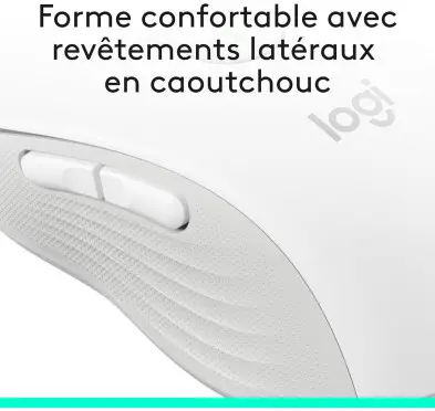 Souris Logitech Signature M650 Blanc Bluetooth
