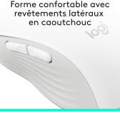 Souris Logitech Signature M650 Blanc Bluetooth