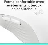 Souris Logitech Signature M650 Blanc Bluetooth