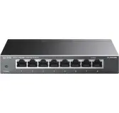 Switch RJ45 TP-Link TL-SG108S 10/100/1000 Mbps 8 Ports Métal Switch RJ45 TP-Link TL-SG108S 10/100/1000 Mbps 8 Ports Métal