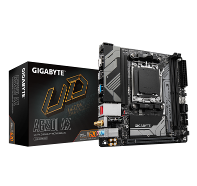Carte Mère Gigabyte A620I AX ITX AM5 DDR5 Wifi 6E USB3.2 M.2