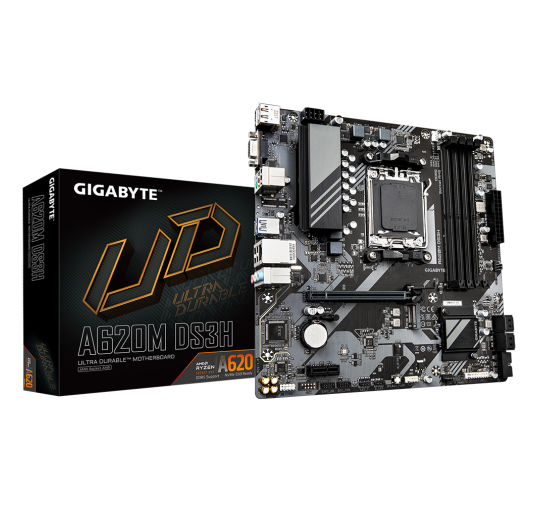 Carte Mère Gigabyte A620M DS3H mATX AM5 DDR5
