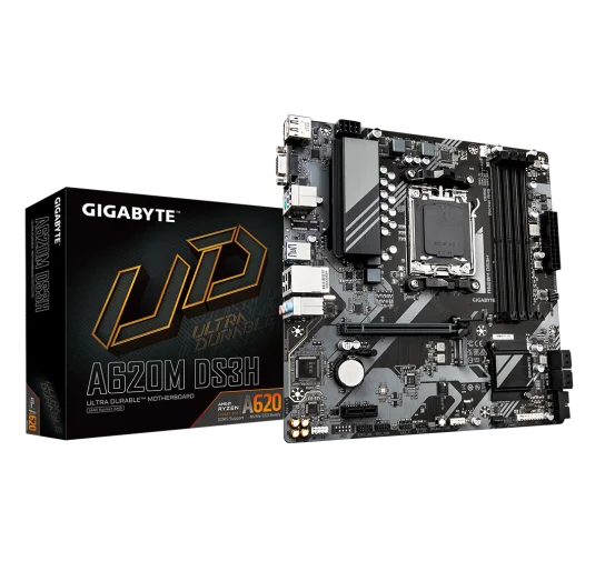 Carte Mère Gigabyte A620M DS3H mATX AM5 DDR5