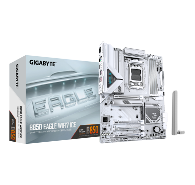 Carte Mère Gigabyte B850 EAGLE WIFI7 ICE ATX AM5 DDR5 Wifi 7