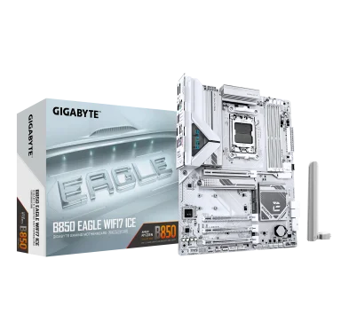 Carte Mère Gigabyte B850 EAGLE WIFI7 ICE ATX AM5 DDR5 Wifi 7