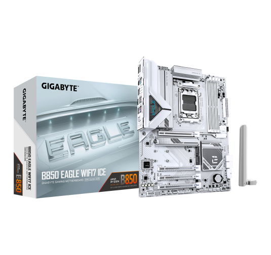 Carte Mère Gigabyte B850 EAGLE WIFI7 ICE ATX AM5 DDR5 Wifi 7