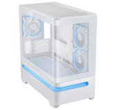 Boitier Asus Prime AP202 ARGB Blanc Boitier Asus Prime AP202 ARGB Blanc