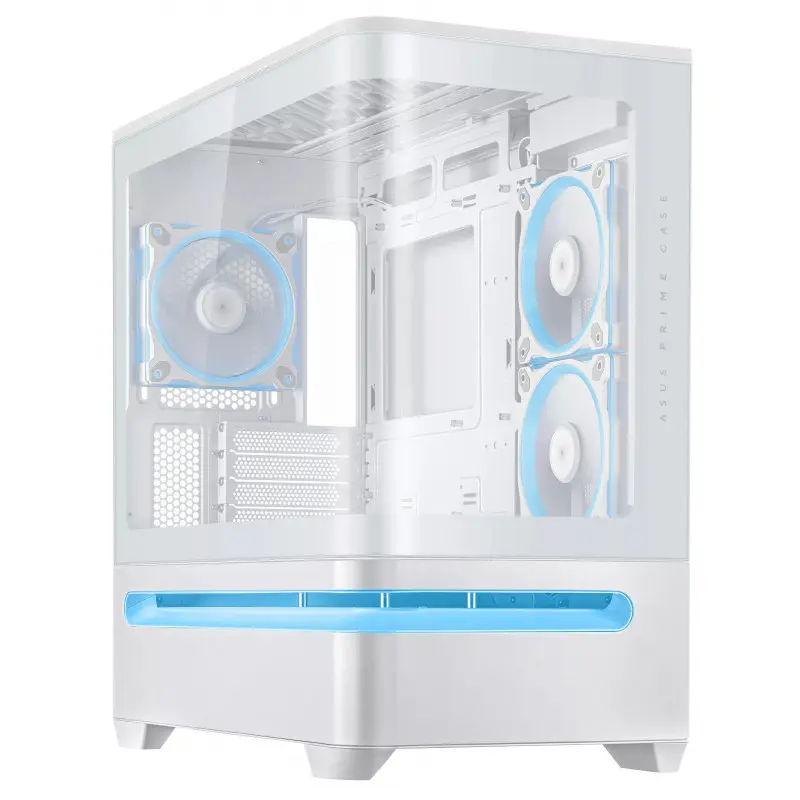 Boitier Asus Prime AP202 ARGB Blanc Boitier Asus Prime AP202 ARGB Blanc
