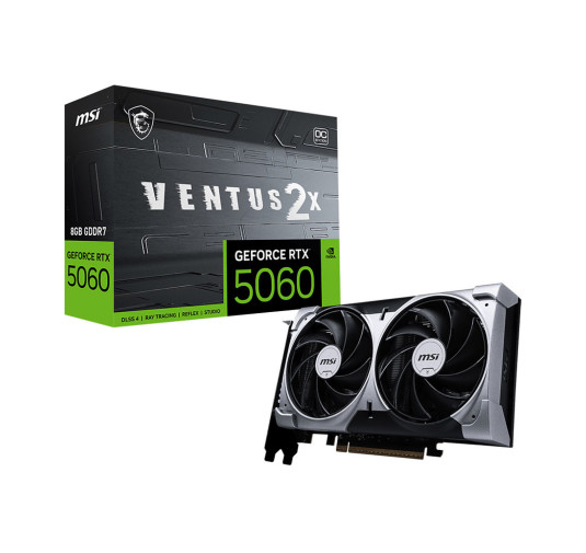 Carte Graphique MSI RTX 5060 8G VENTUS 2X OC
