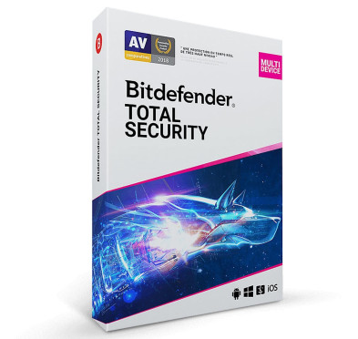 Bitdefender Total Security - 1 ans - 5 postes Multi-Device