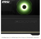 Boitier MSI MAG PANO 110R PZ Noir ARGB - MSI Project Zero Boitier MSI MAG PANO 110R PZ Noir ARGB - MSI Project Zero