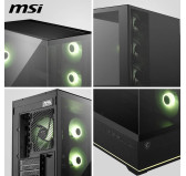 Boitier MSI MAG PANO 110R PZ Noir ARGB - MSI Project Zero Boitier MSI MAG PANO 110R PZ Noir ARGB - MSI Project Zero