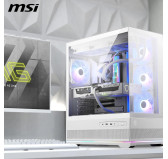Boitier MSI MAG PANO 110R PZ Blanc ARGB - MSI Project Zero Boitier MSI MAG PANO 110R PZ Blanc ARGB - MSI Project Zero