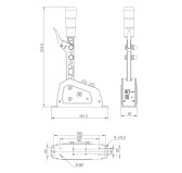 MOZA RACING SGP Sequential Shifter Levier de vitesses - SimRacing MOZA RACING SGP Sequential Shifter Levier de vitesses - SimRacing
