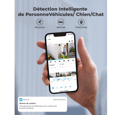 Caméra IP Reolink RLC-1212A 12MP Extérieur IP67 PoE