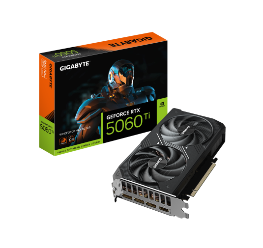 Carte Graphique Gigabyte RTX 5060 Ti WINDFORCE MAX OC 16G