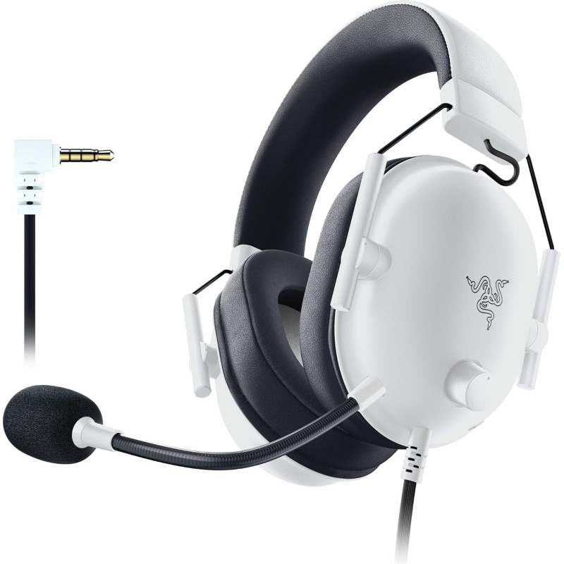 Micro Casque Razer Blackshark V2 X Blanc Micro Casque Razer Blackshark V2 X Blanc