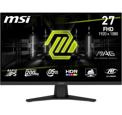 Ecran MSI 27" MAG 274F Esports Gaming 1920x1080 200Hz 0.5ms