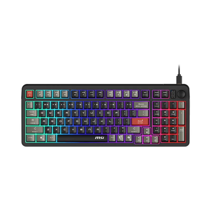 Clavier MSI Forge GK110 Gaming RGB Clavier MSI Forge GK110 Gaming RGB