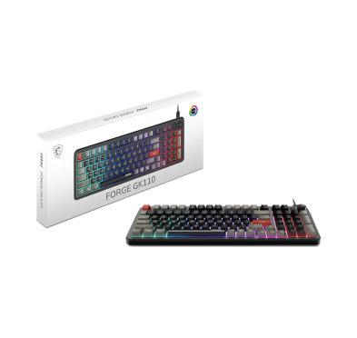 Clavier MSI Forge GK110 Gaming RGB