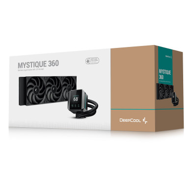 WaterCooling DeepCool MYSTIQUE 360 LCD Noir 360mm