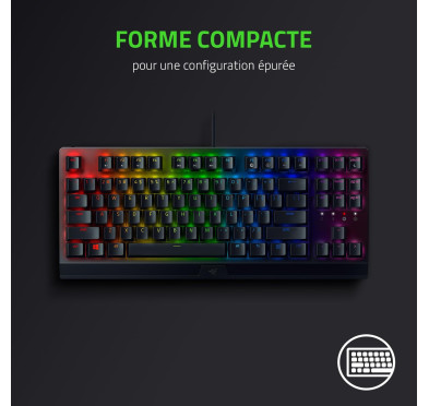 Clavier Razer BlackWidow V3 TKL Chroma RGB (Green Switch)