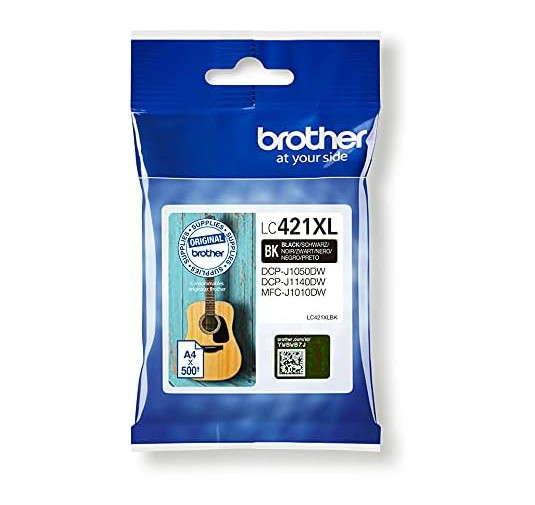 Cartouche Brother LC421XLBK Noir 500 pages