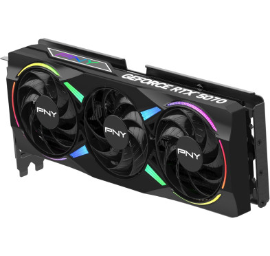 Carte Graphique PNY RTX 5070 12Go ARGB OC Triple Fan