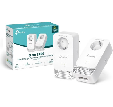 Pack 2x CPL TP-Link 2x RJ45 Prise 220V G.hn2400 PG2400P KIT
