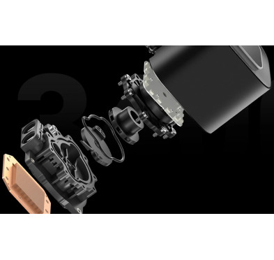WaterCooling DeepCool LE240 V2 ARGB Noir 240mm
