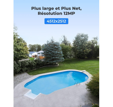 Caméra IP Reolink RLC-1224A 12MP Extérieur IP67 PoE