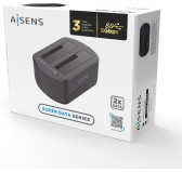 Dual Dock Aisense ASDS-D03B 2xDD SATA 3.5/2.5 vers USB 3.1 clonage Dual Dock Aisense ASDS-D03B 2xDD SATA 3.5/2.5 vers USB 3.1 clonage
