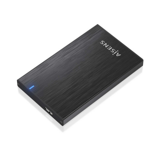 Boitier Externe 2.5 SATA USB 3.0 Aisens ASE-2527B Aluminium Noir