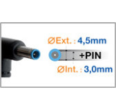 Chargeur compatible HP / OMEN / VICTUS 19.5V 7.7A 150W 4.5/3/1mm