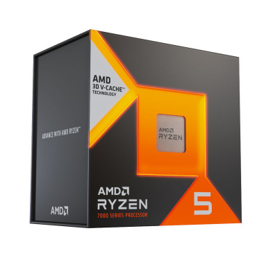 Processeur AMD RYZEN 5 7500X3D 4/4.5Ghz 102M 6Core 65W AM5 (Tray)