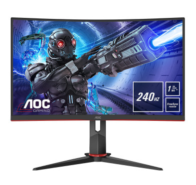 Ecran AOC 32" C32G2ZE Gaming 1920x1080 240Hz 1ms CURVED