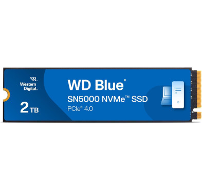 SSD 2To WD Blue SN5000 M.2 NVMe PCIe 4.0