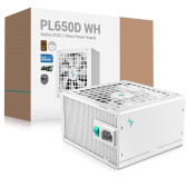 Alimentation DeepCool PL650D WH 650 Watts 80Plus Bronze ATX 3.1