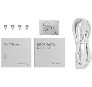 Alimentation DeepCool PL650D WH 650 Watts 80Plus Bronze ATX 3.1