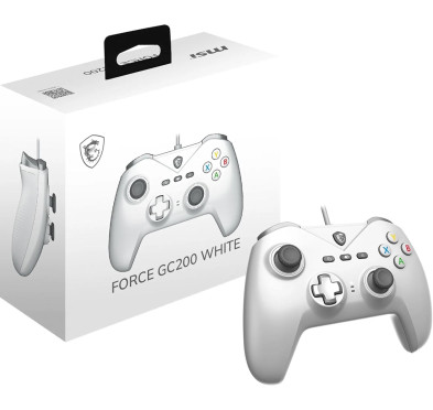 GamePad MSI Force GC200 White GAMING USB PC/Android