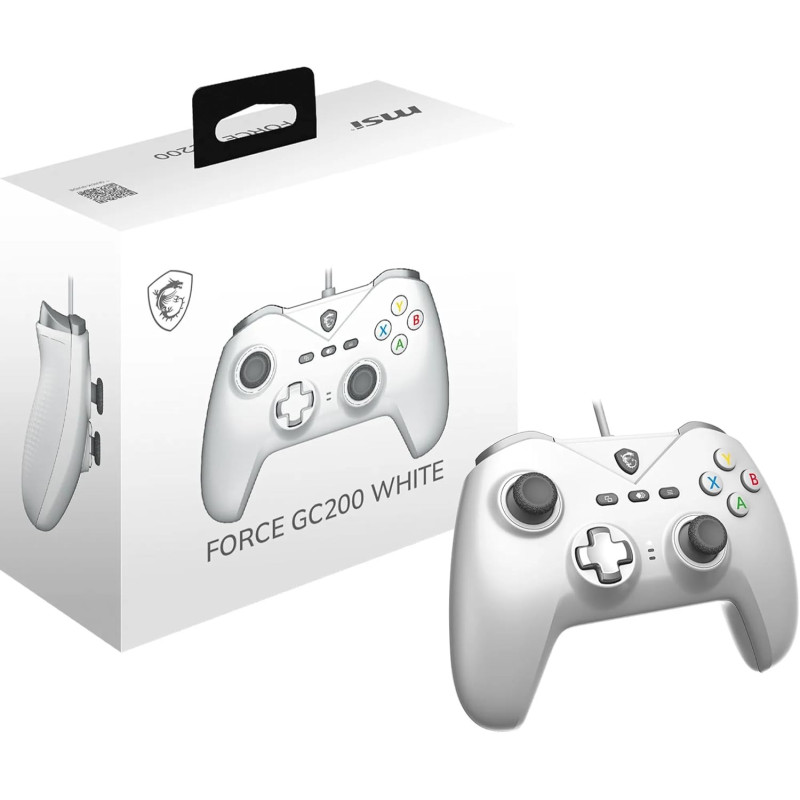 GamePad MSI Force GC200 White GAMING USB PC/Android GamePad MSI Force GC200 White GAMING USB PC/Android