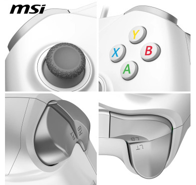 GamePad MSI Force GC200 White GAMING USB PC/Android