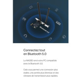 Carte Réseaux PCI-Express MERCUSYS MA30E Wifi AC1200 + Bluetooth 5.0