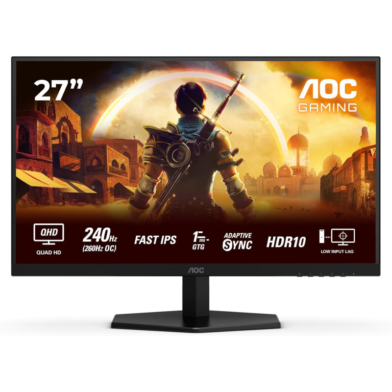 Ecran AOC 27" Q27G42ZE Gaming 2560x1440 240Hz 1ms Ecran AOC 27" Q27G42ZE Gaming 2560x1440 240Hz 1ms