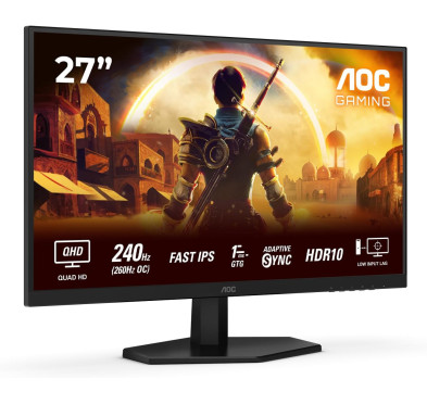 Ecran AOC 27" Q27G42ZE Gaming 2560x1440 240Hz 1ms