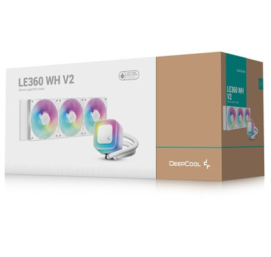 WaterCooling DeepCool LE360 V2 ARGB Blanc 360mm
